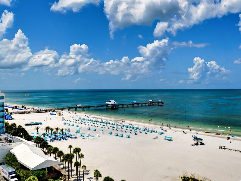 Breath in the salty air as you enjoy the warm breezes of Clearwater Beach